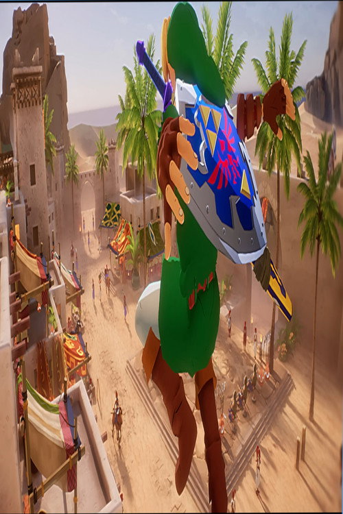 Movie poster for Entering Gerudo Fortress | Ocarina of Time Anime (2025)