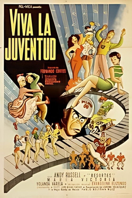 Movie poster for ¡Viva la juventud! (1956)