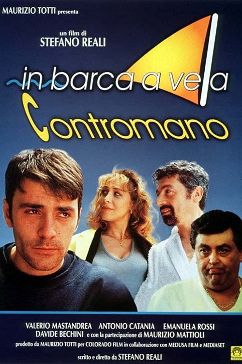 Movie poster for In barca a vela contromano (1997)