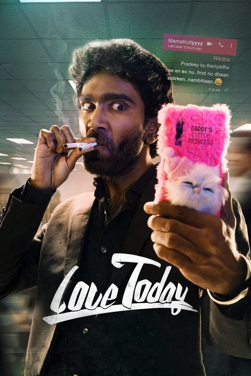 Movie poster for Love Today (2022)