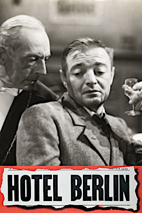 Movie poster for Hotel Berlin (1945)