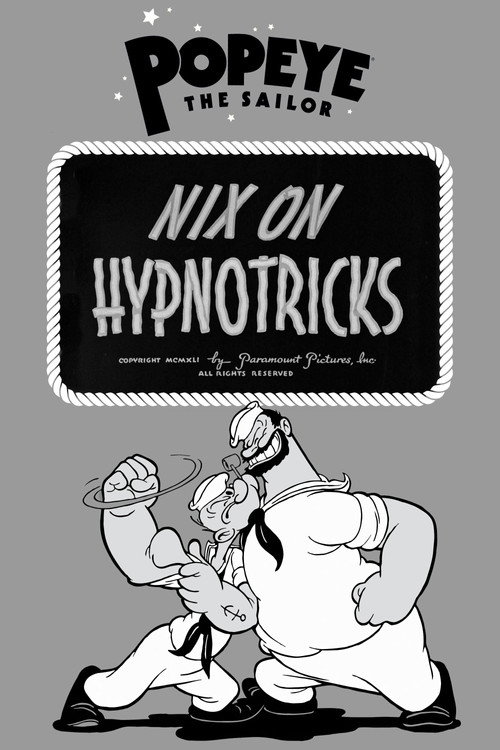 Movie poster for Nix on Hypnotricks (1941)