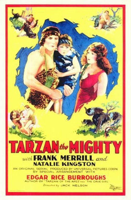 Movie poster for Tarzan the Mighty (1928)