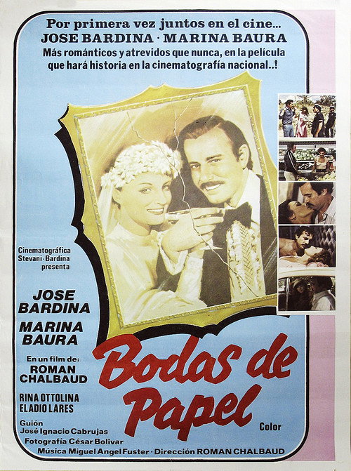 Movie poster for Bodas de Papel (1979)