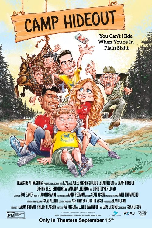 Movie poster for Camp Hideout (2023)