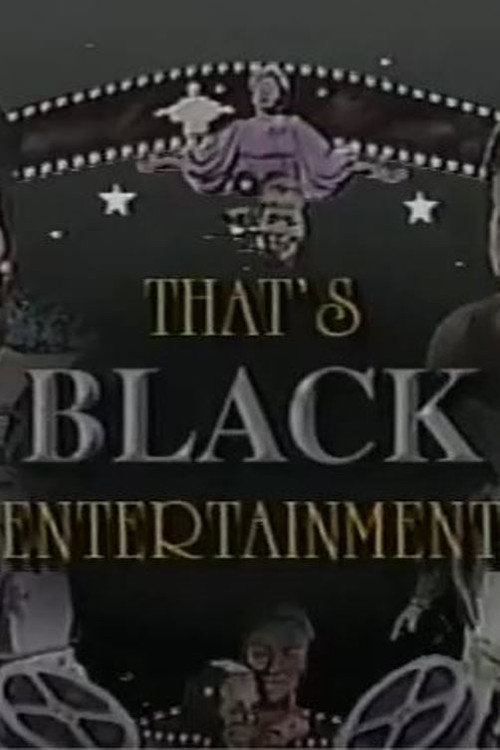 Movie poster for That's Black Entertainment (1989)