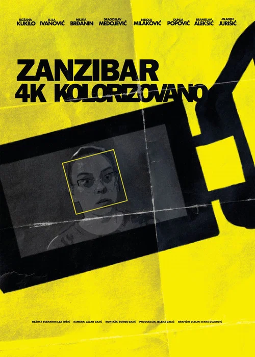 Movie poster for Zanzibar 4K Colorized (2024)