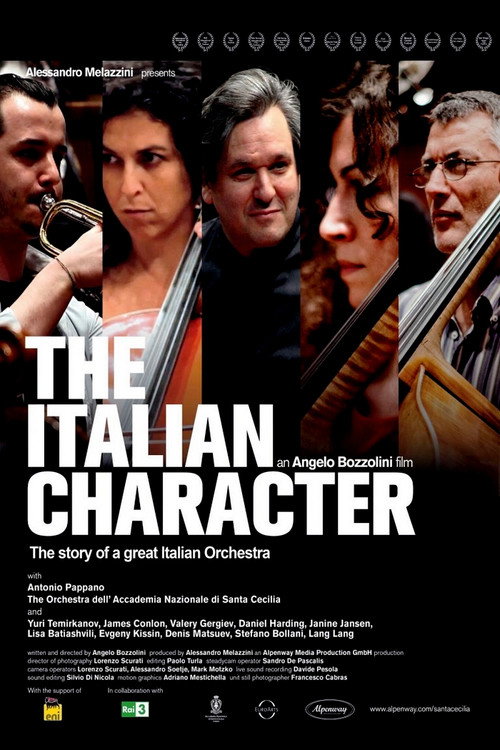 Movie poster for The Italian Character: The Story of a Great Italian Orchestra (2013)