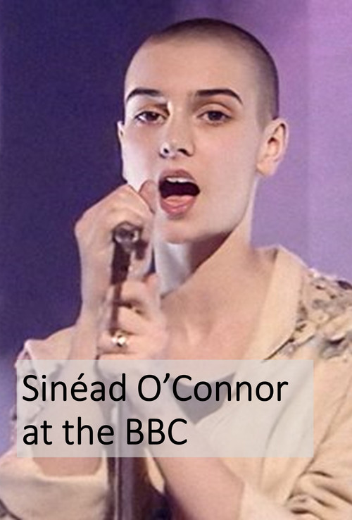 Movie poster for Sinéad O'Connor at the BBC (2024)