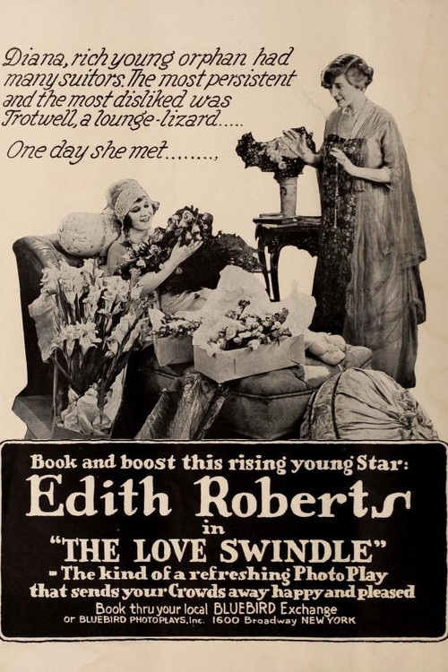Movie poster for The Love Swindle (1918)