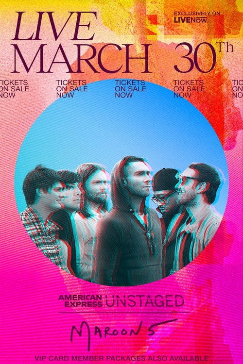 Movie poster for Maroon 5 - Livestream 2021 (2021)