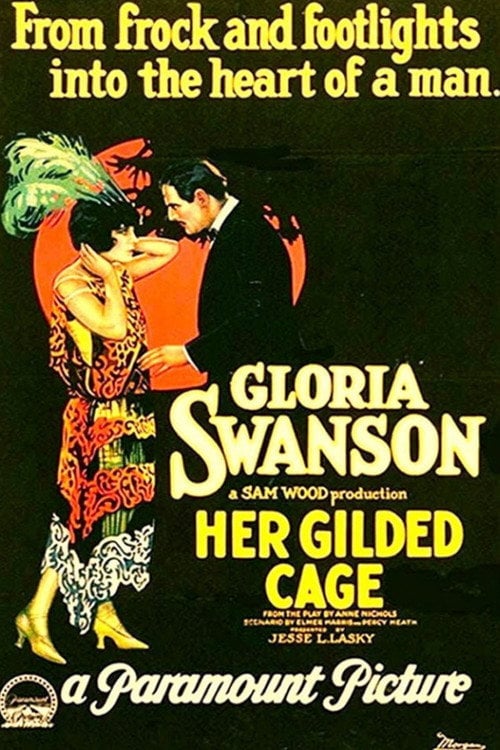 Movie poster for Her Gilded Cage (1922)