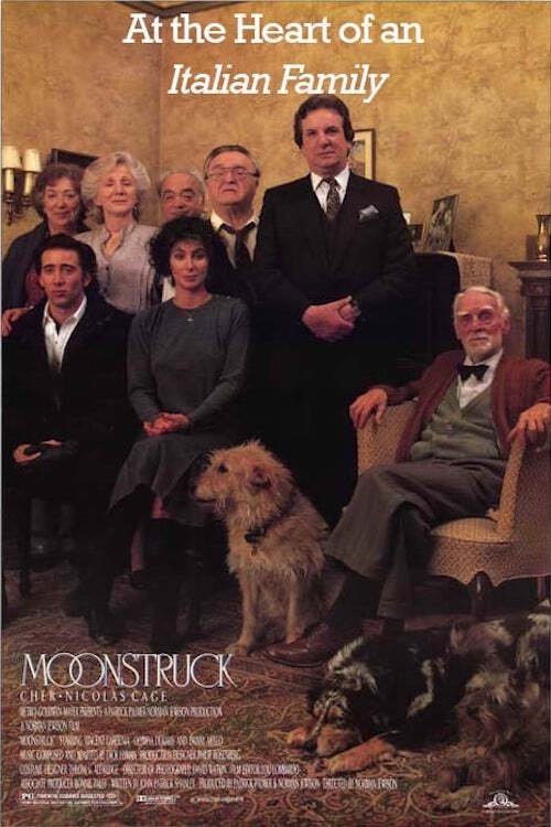 Movie poster for Moonstruck: At the Heart of an Italian Family (2006)