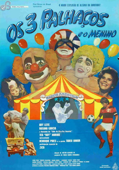 Movie poster for Os Três Palhaços e o Menino (1982)