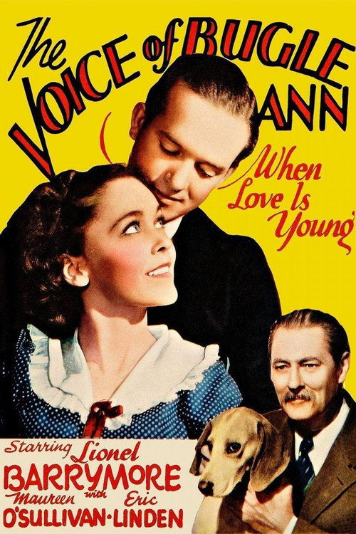 Movie poster for The Voice of Bugle Ann (1936)