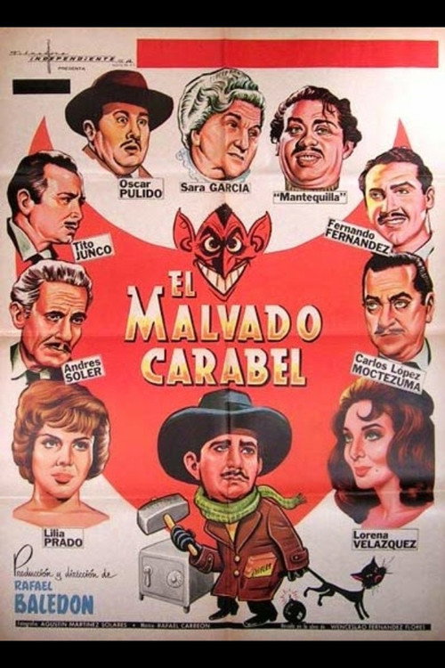 Movie poster for El malvado Carabel (1961)