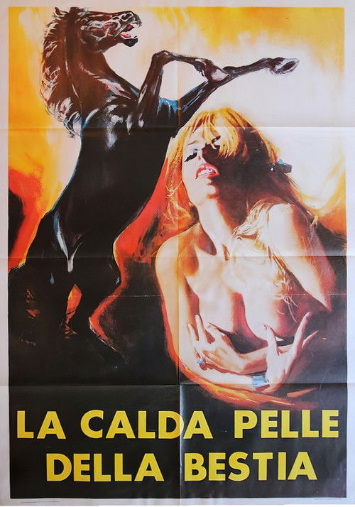 Movie poster for La calda pelle della bestia (1985)