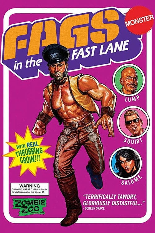 Movie poster for Fags in the Fast Lane (2017)