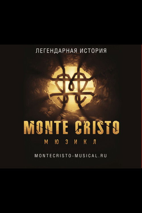 Monte Cristo. Musical poster