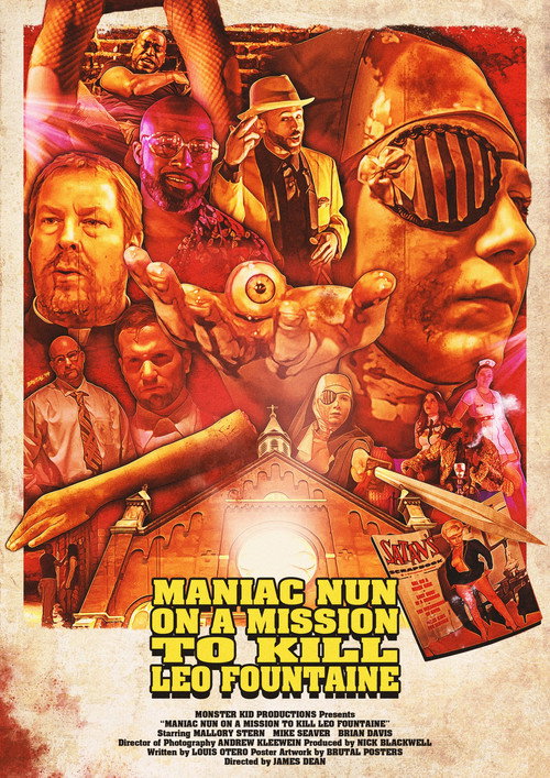 Movie poster for Maniac Nun On A Mission To Kill Leo Fountaine (2019)