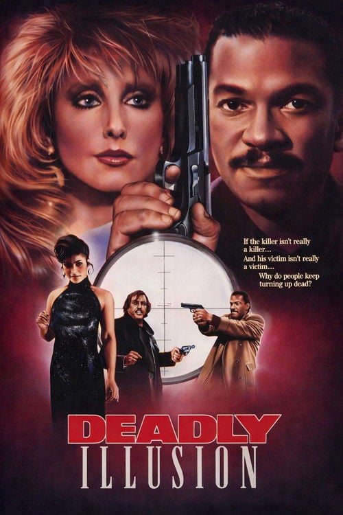 Movie poster for Deadly Illusion (1987)