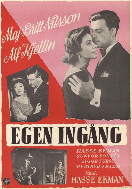 Movie poster for Private Entrance (1956)
