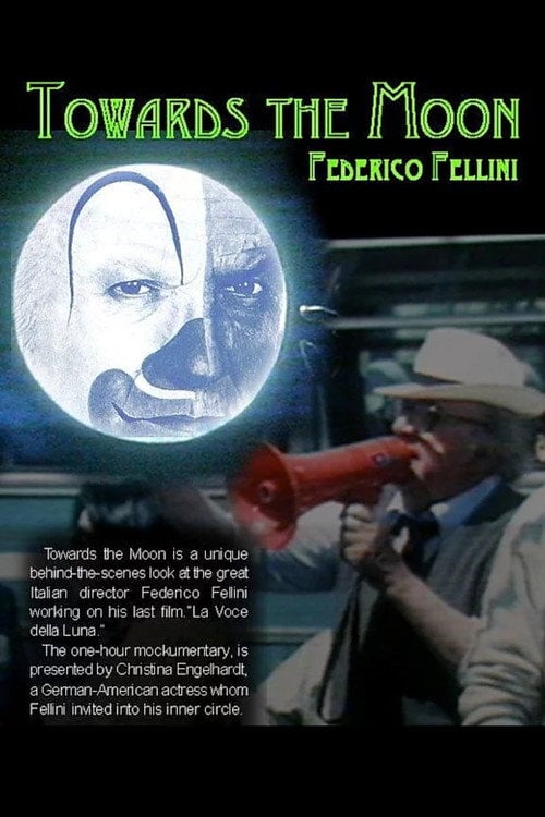 Movie poster for Towards the Moon with Fellini (1990)