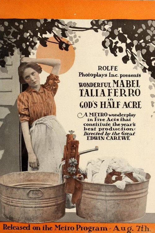 Movie poster for God's Half Acre (1916)