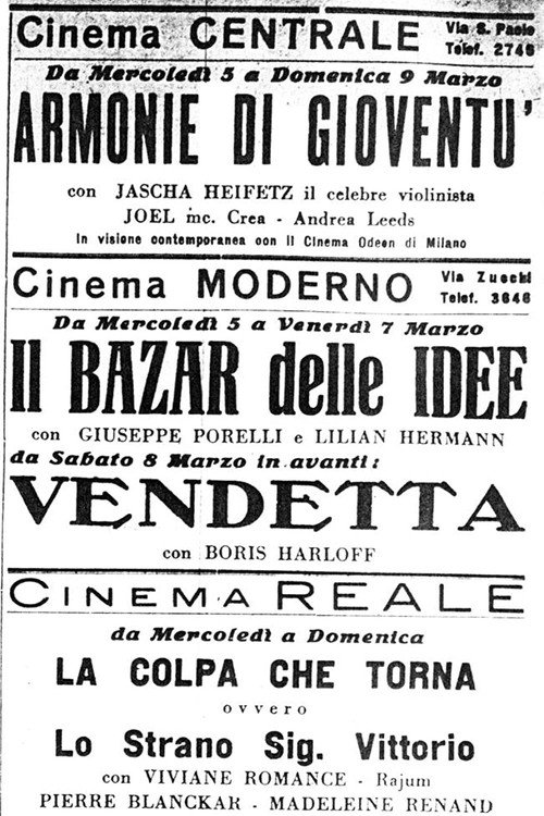 Movie poster for Il bazar delle idee (1940)