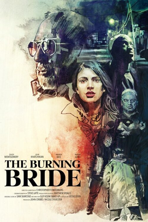 Movie poster for The Burning Bride