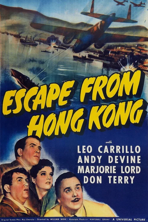 Movie poster for Escape from Hong Kong (1942)