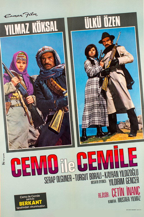 Movie poster for Cemo İle Cemile (1971)