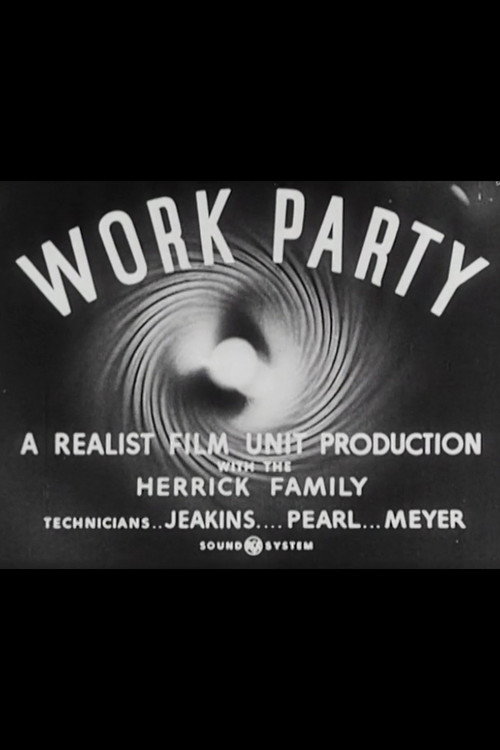 Movie poster for Work Party (1942)