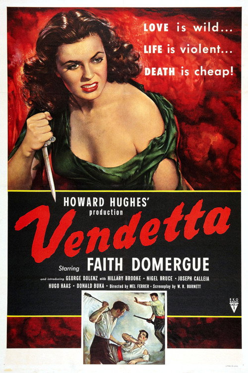 Movie poster for Vendetta (1950)