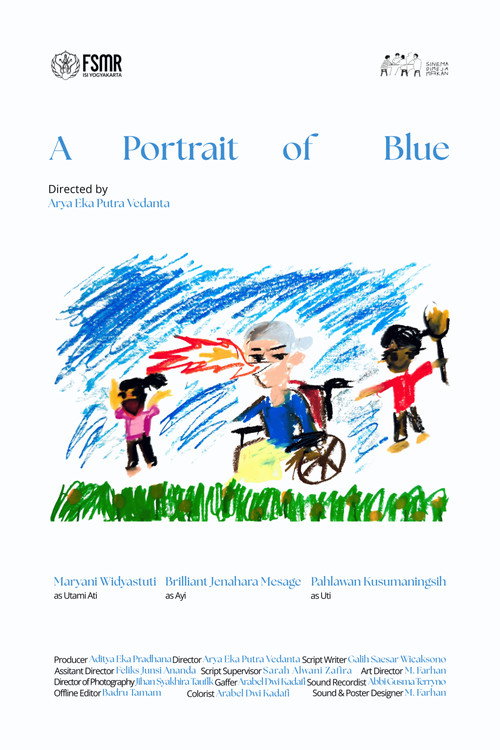 Movie poster for A Portrait of Blue (2026)