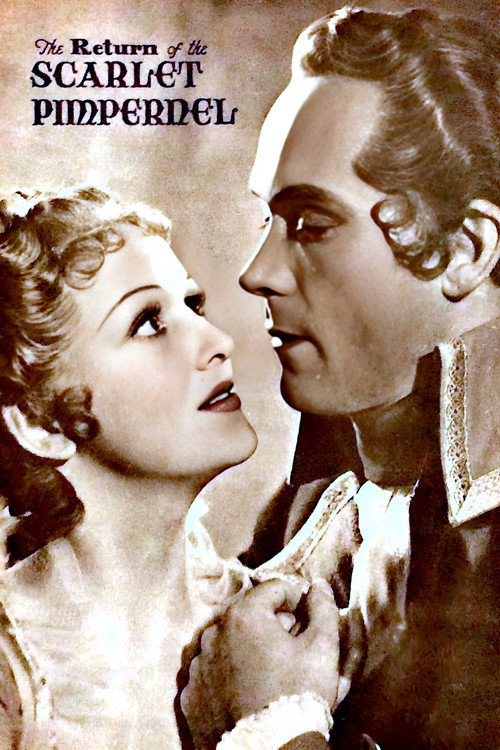 Movie poster for Return of the Scarlet Pimpernel (1937)