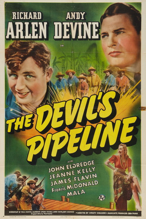 Movie poster for The Devil's Pipeline (1940)