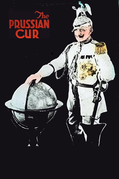 Movie poster for The Prussian Cur (1918)