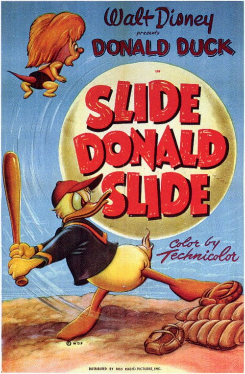 Movie poster for Slide Donald Slide (1949)