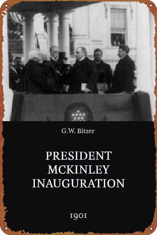 Movie poster for President McKinley Inauguration Footage (1901)