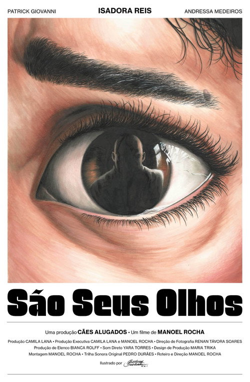 Movie poster for São Seus Olhos (2023)
