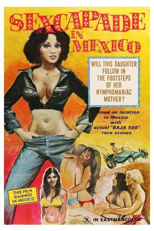 Movie poster for Sexcapade in Mexico (1973)