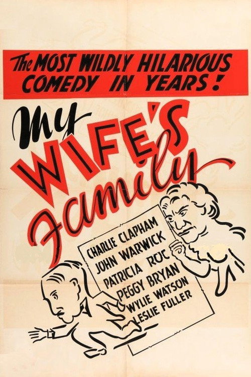 Movie poster for My Wife's Family (1941)