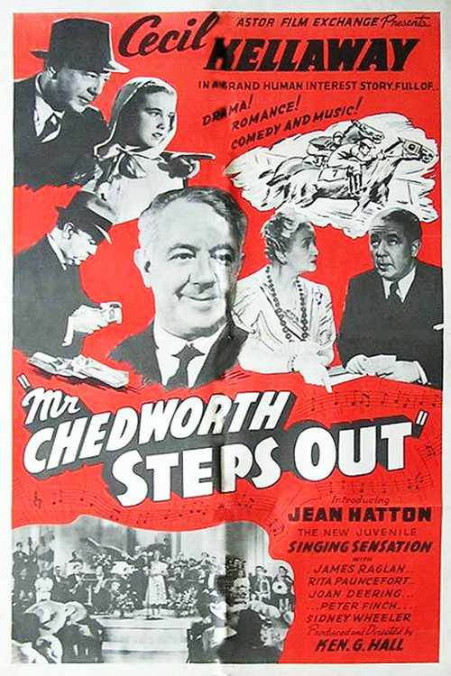 Movie poster for Mr. Chedworth Steps Out (1939)