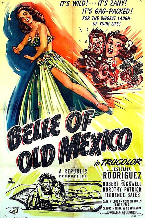 Movie poster for Belle of Old Mexico (1950)