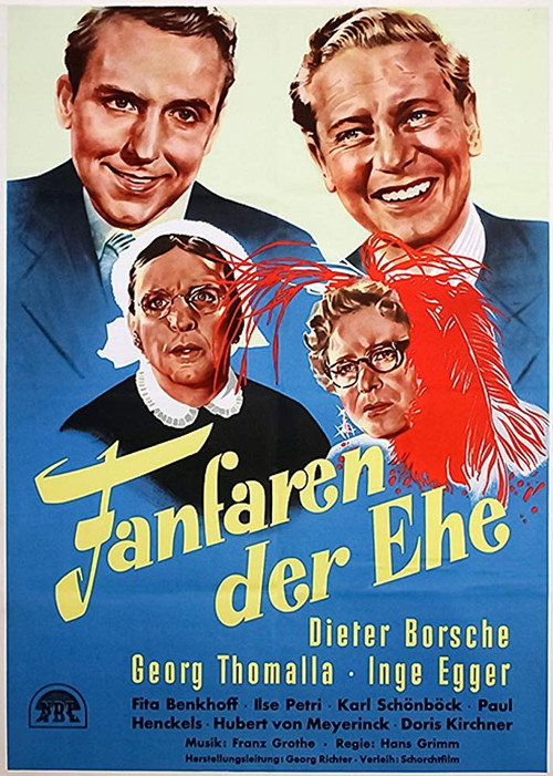 Movie poster for Fanfaren der Ehe (1953)