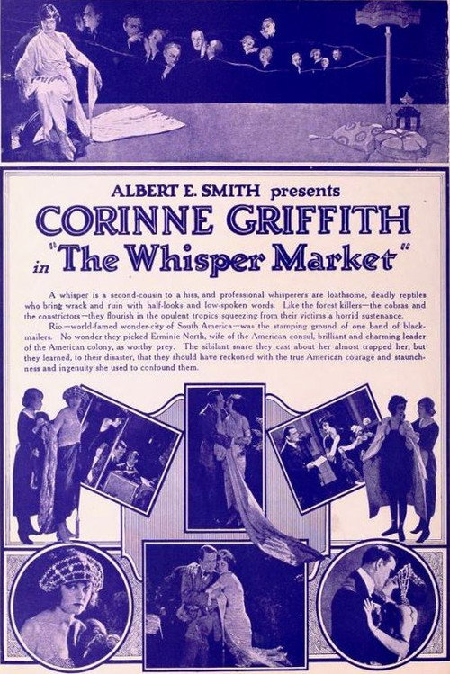 Movie poster for The Whisper Market (1920)