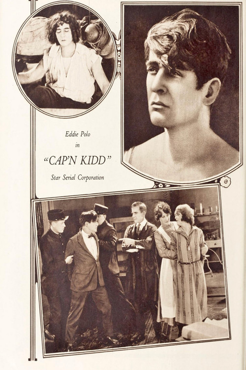 Movie poster for Captain Kidd (1922)