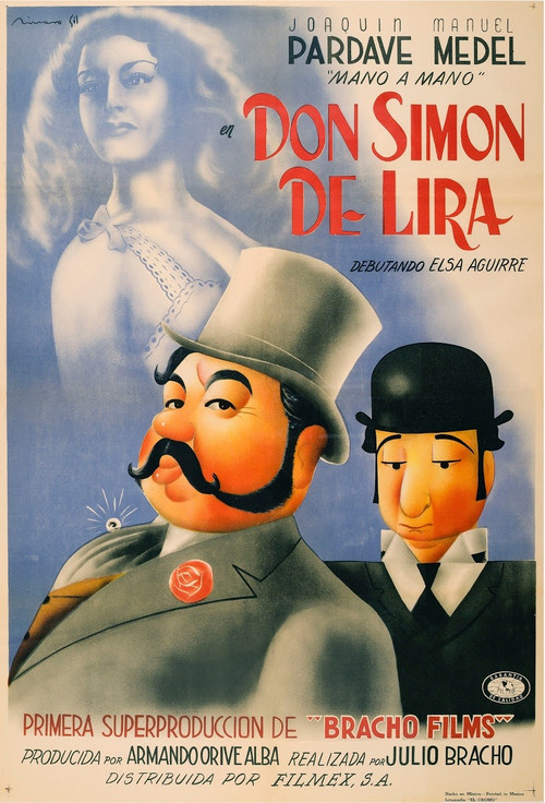 Movie poster for Don Simón de Lira (1946)