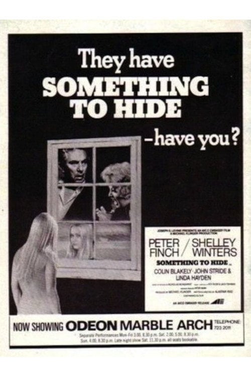 Movie poster for Something to Hide (1972)